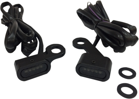 LED Handlebar Marker Lights - XL - Black/Smoke 2014 - 2022