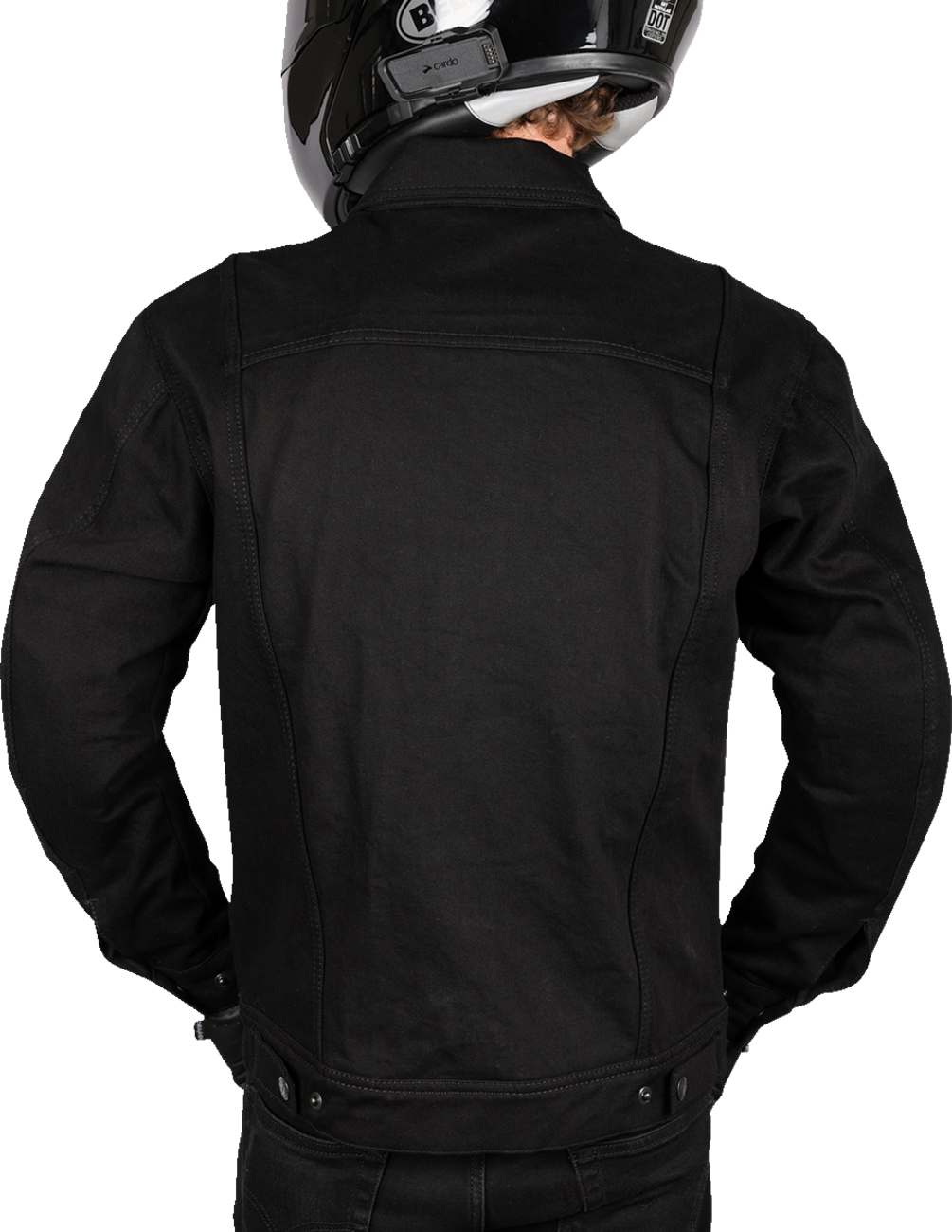Highway v2 Denim Riding Jacket - Black - Large