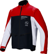 Lite-Dura Softshell Jacket - Black/Red/White - 3XL