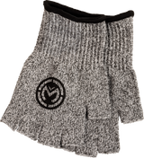 Moose Half Finger Glove Liners - Gray - Small