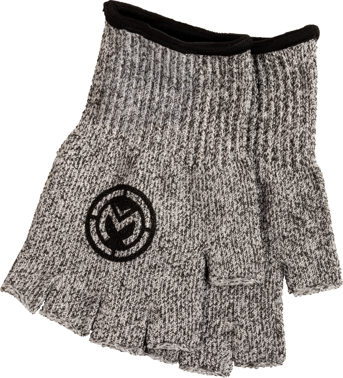 Moose Half Finger Glove Liners - Gray - 2XL