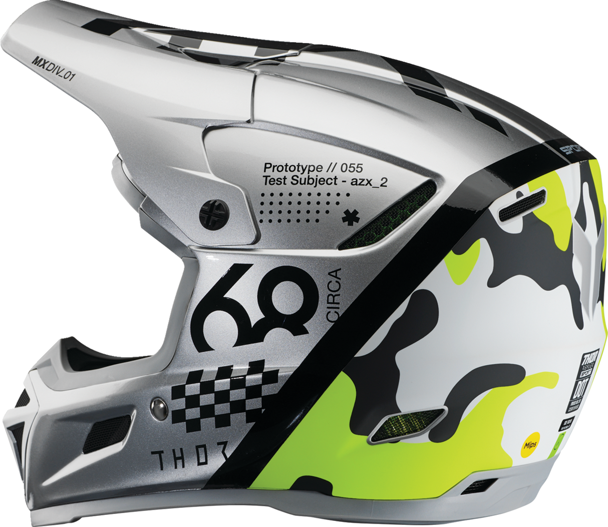Reflex Sport Helmet - Riot - MIPS® - Gray/Acid - Medium