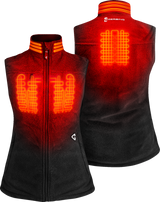 Women\'s 7V Thermite Heated Fleece Vest 2.0 - Black - Large