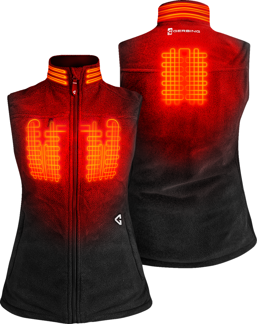 Women\'s 7V Thermite Heated Fleece Vest 2.0 - Black - Small