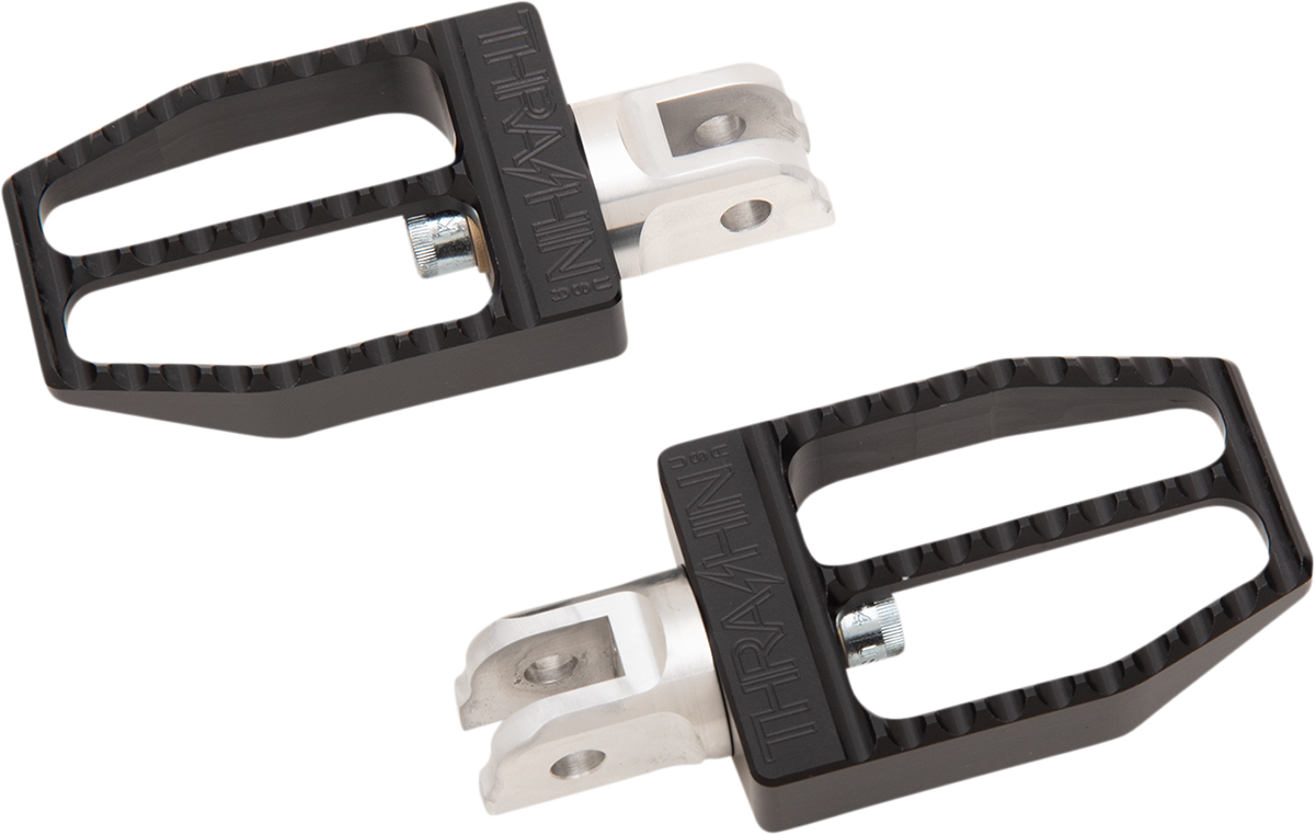 Front Militant Footpegs - Black - Softail 2018 - 2020