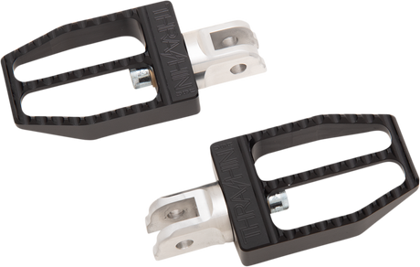 Front Militant Footpegs - Black - Softail 2018 - 2020