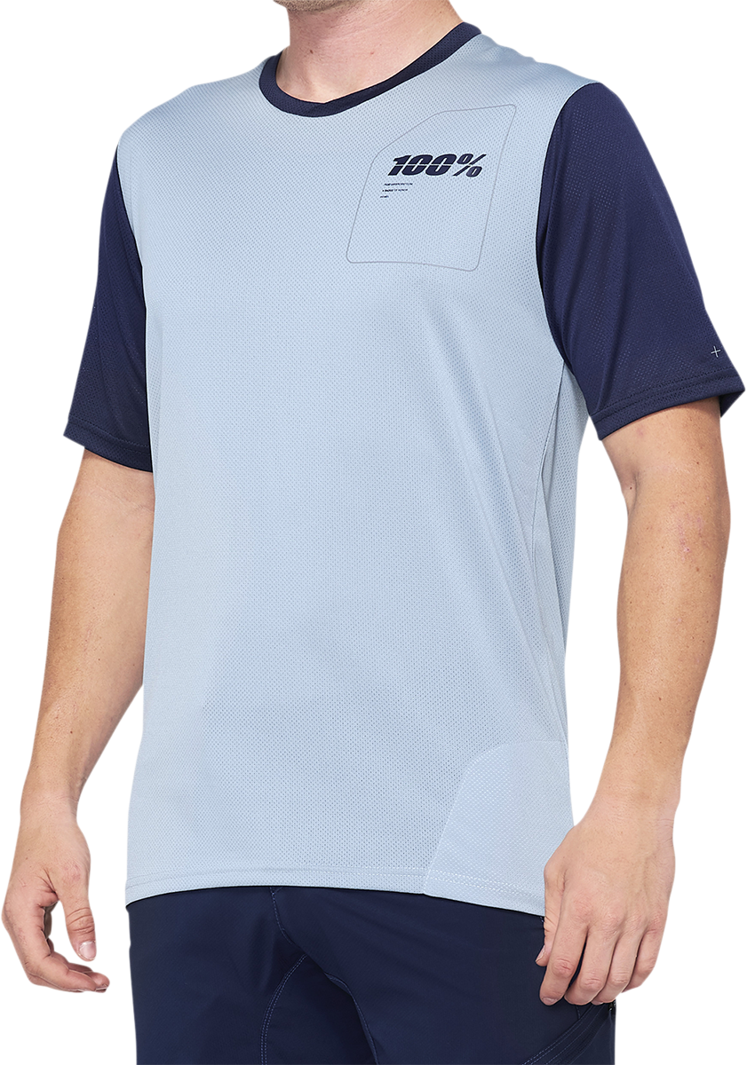 Ridecamp Jersey - Short-Sleeve - Blue/Navy - Large
