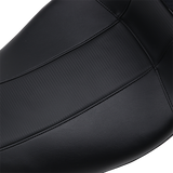 Outcast GT Seat - 2-Up - With Backrest - Black Carbon Fiber - FL \'08-\'23 2008 - 2023