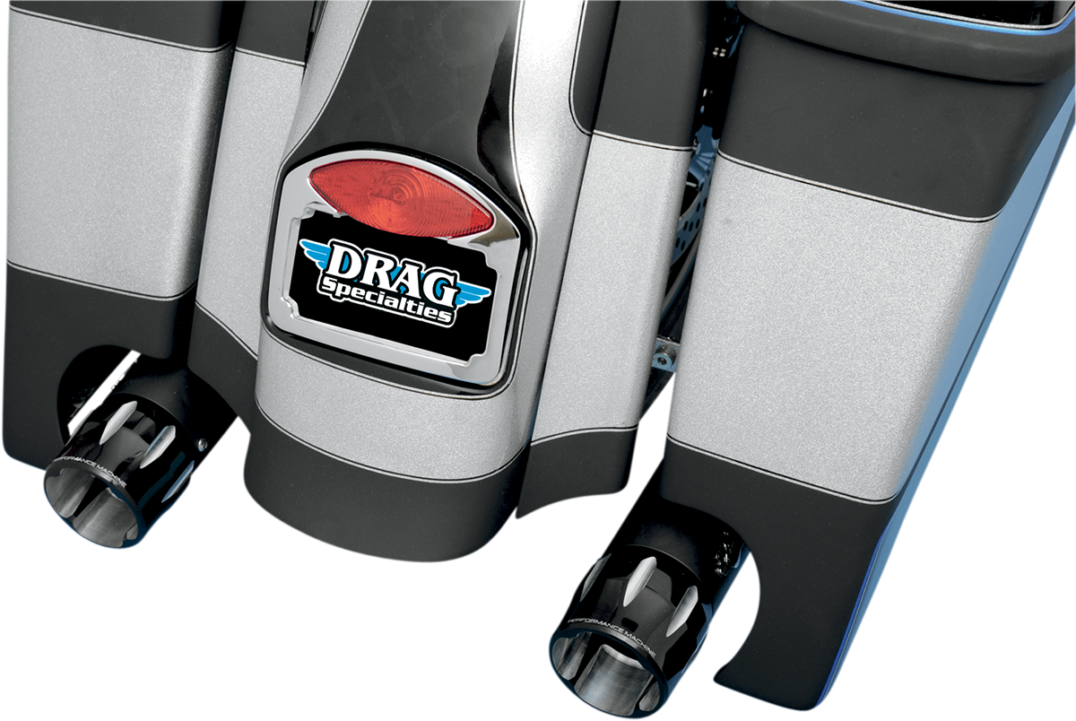 Taillight/Turn Signal/ License Plate Kit - Chrome