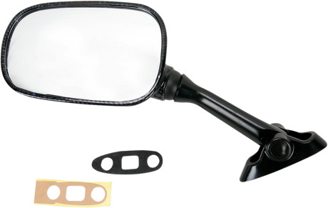 Mirror - Side View - Carbon Fiber - Rectangle - Left - Suzuki 2002 - 2003