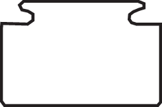 Black Replacement Slide - UHMW - Profile 11 - Length 40.00\" - Rupp 1973 - 1978