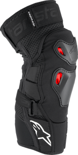 Bionic Pro Plasma Knee Protectors - Black/Red/White - S/M