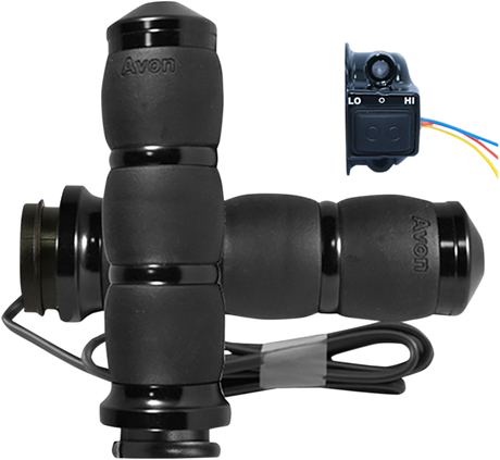 Grips - Heated - Velvet Air - TBW - Black 2008 - 2023