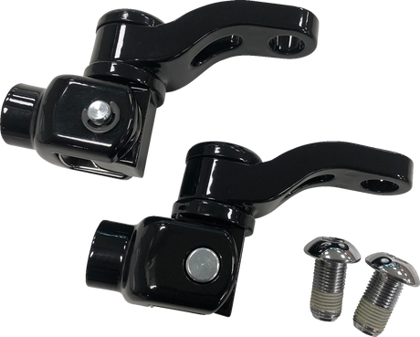 Passenger Peg Mount - Adjustable - Black 2018 - 2025