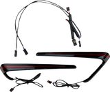 Saddlebag Lights - LED - Red Lens 2018 - 2024