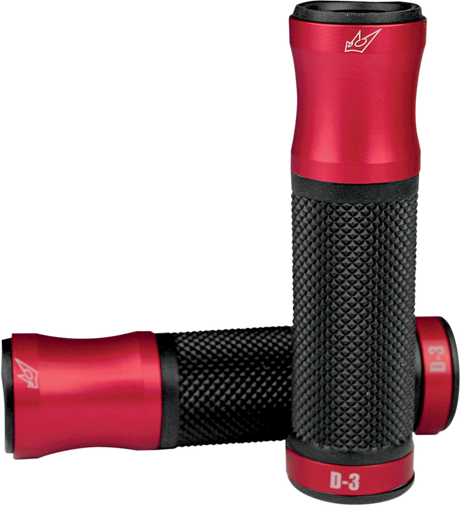 Grips - D3 - Red/Black
