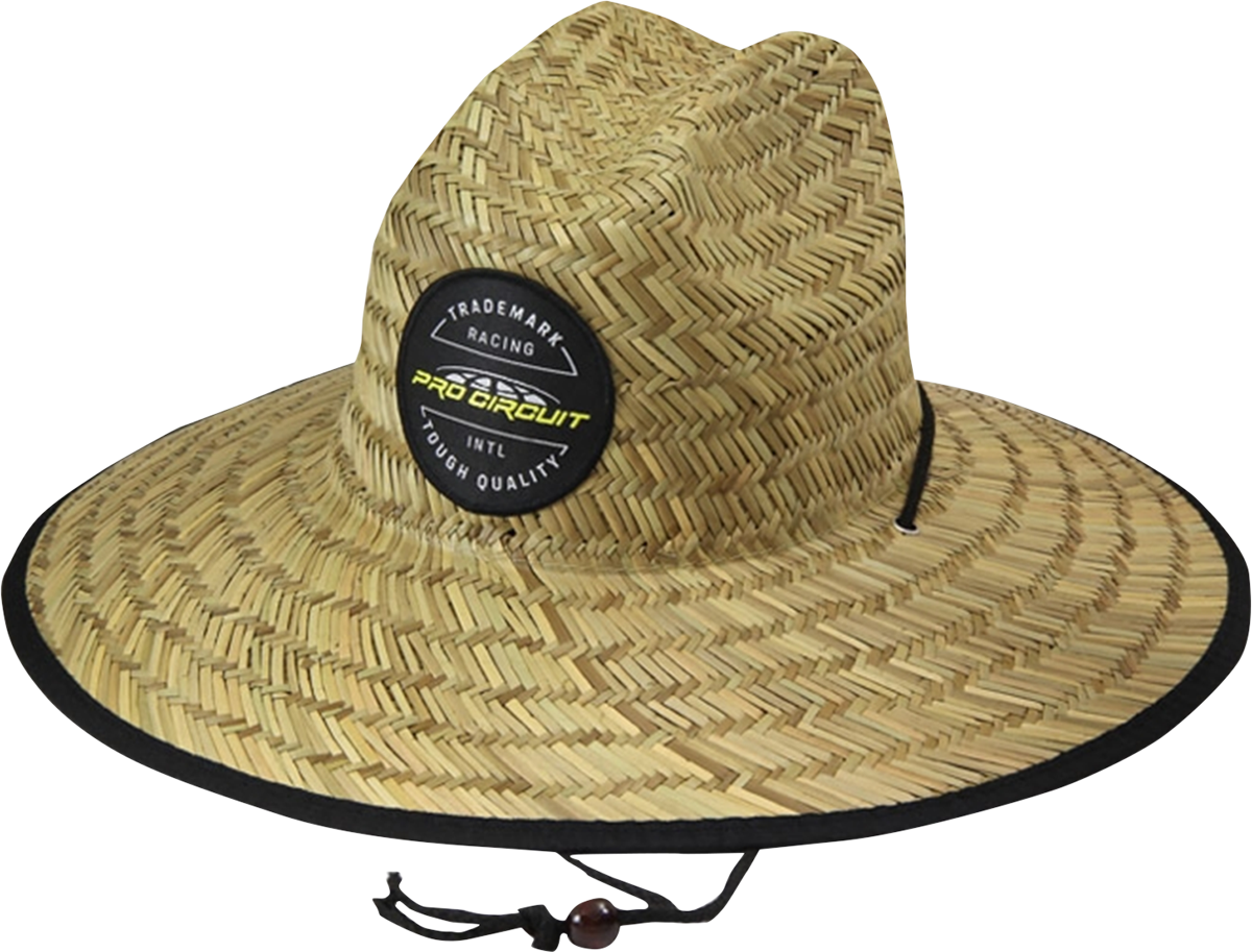 Pro Circuit Straw Hat – Motorcycle Depot