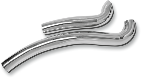 Sweeper Heat Shields - Chrome 1986 - 2013