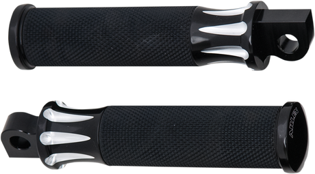 Footpegs - Deep Cut - Black