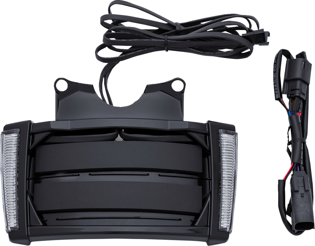 License Plate Frame - Black - Smoke 2014 - 2020