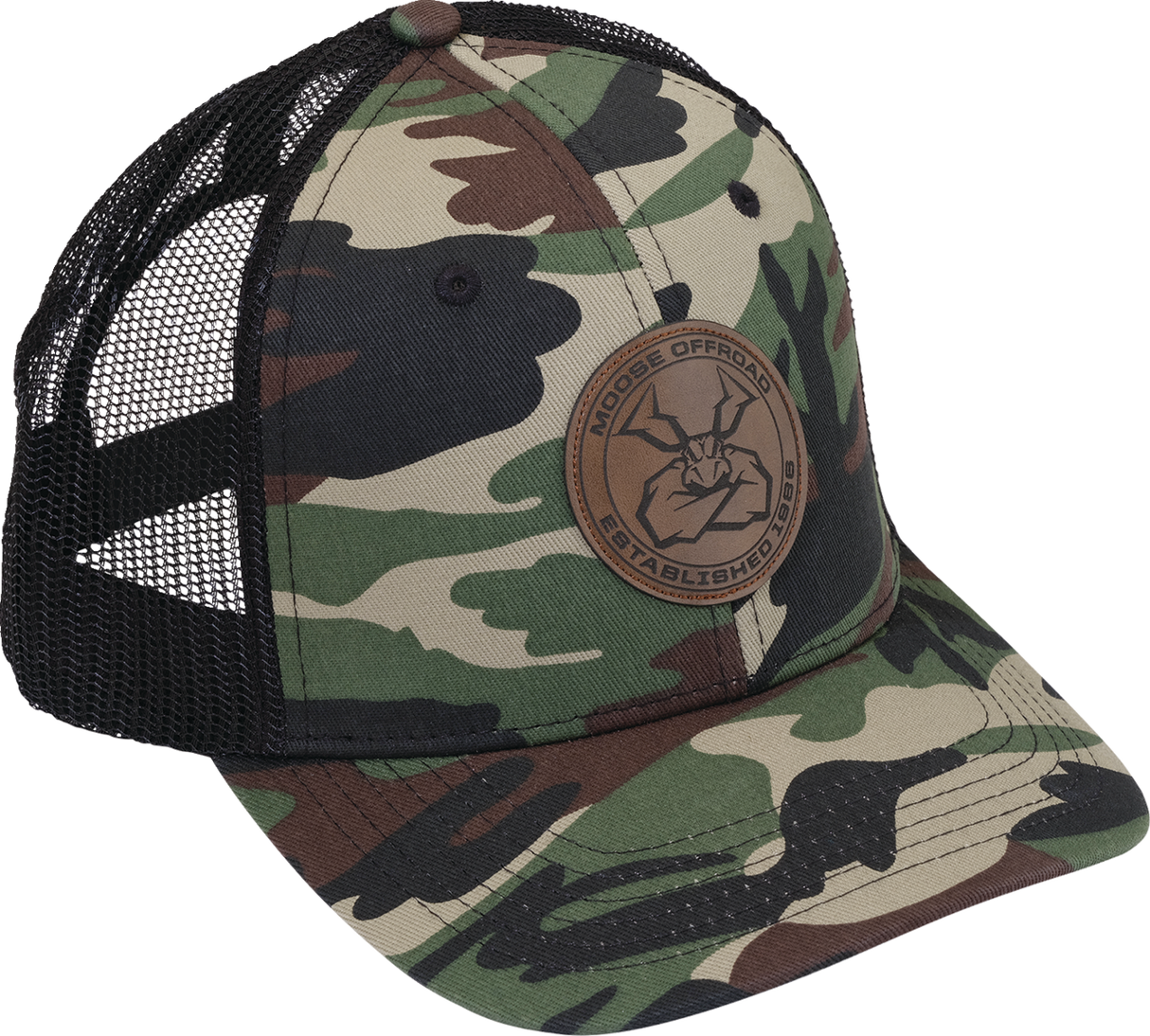 Moose Offroad Woodland Camo Hat