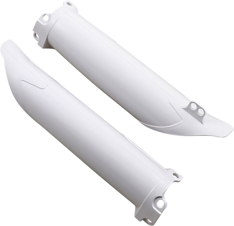 Lower Fork Covers - White 2003 - 2019