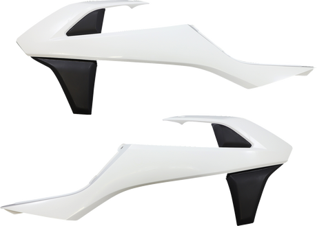 Radiator Shrouds - White/Black 2016 - 2019