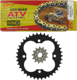 Chain and Sprocket Kit - Honda - TRX 450R/ER - \'06-\'14 2006 - 2007