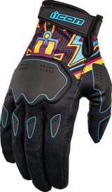 Hooligan™ Lucky Lid Gloves - Black - Large