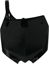 Front Number Plate - Black 2010 - 2021