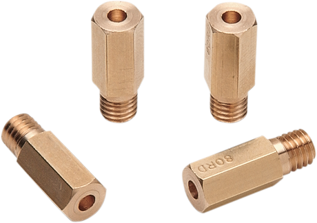 A-Bax Precision Keihin-Style Hex Head (CR Prefix) Main Jets - #95 - 4-Pack