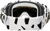 Supertech Goggle - Corp - White - ABS Vision - Gold Mirror Lens