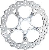 Spider Rotor - 12-19/32\" - Chrome - Front