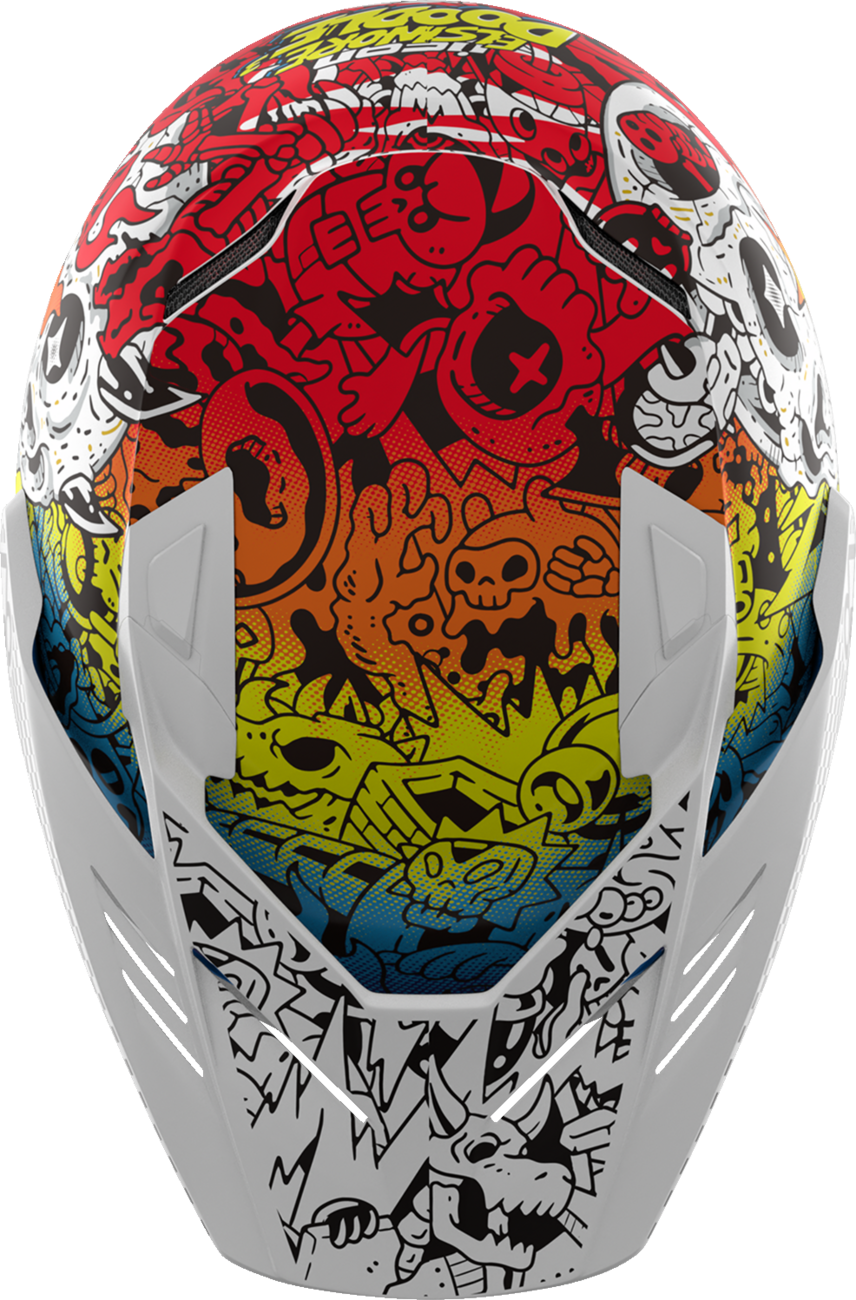 Elsinore™ Helmet - Doodle 3 - White - Small
