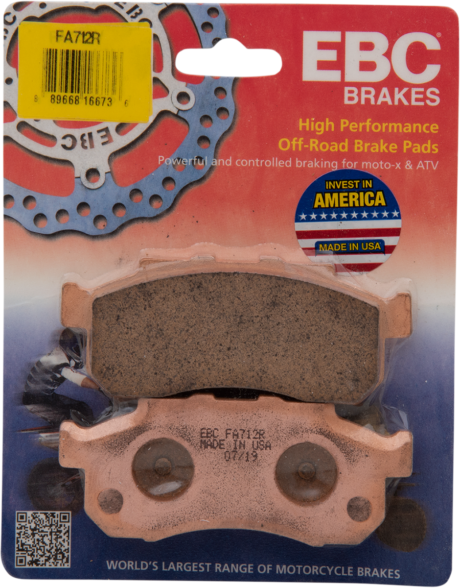 Sintered \"R\" Brake Pads 2014 - 2022