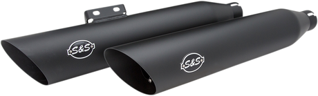 Slash Cut Race Mufflers - Black 2018 - 2021
