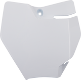 Front Number Plate - White - MC | SX 2016 - 2023