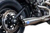 SuperStreet 2:1 50 State Exhaust System - M8 Softail - Stainless Steel 2018 - 2022
