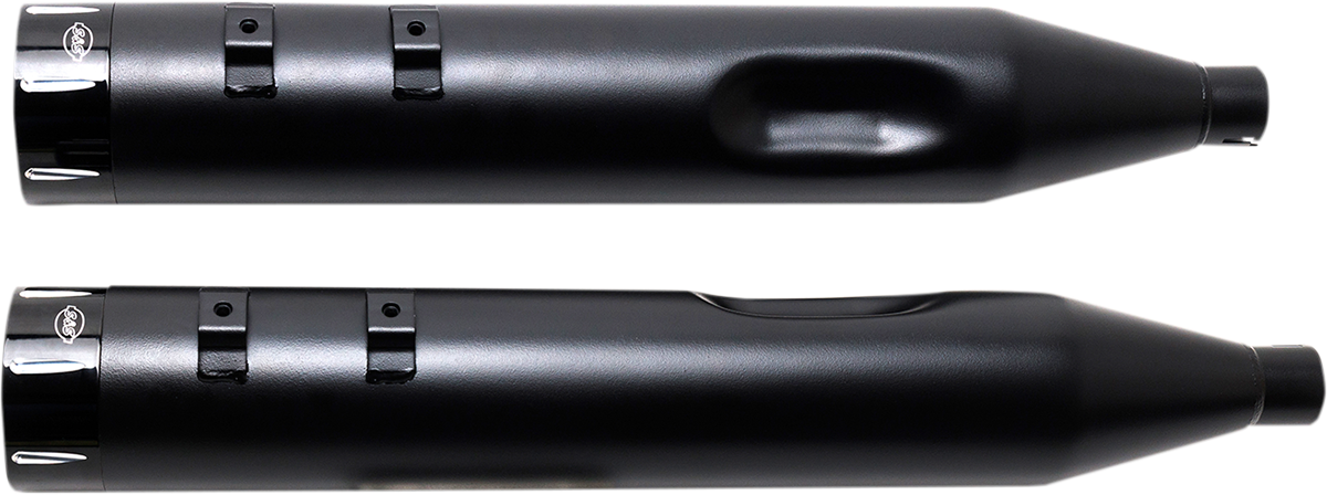 4-1/2\" MK45 Performance Mufflers - Black with Black Tracer 2006 - 2016