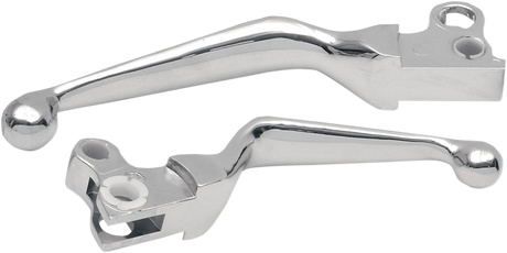 Clutch Lever - Wide Blade - Chrome 1982 - 1995