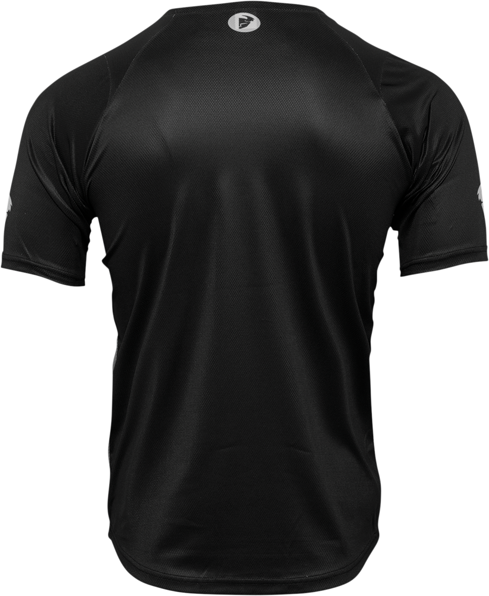 Assist Shiver Short-Sleeve Jersey - Black/Gray - 2XL