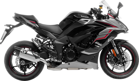 LV-14 R Slip-On Muffler - Titanium - Kawasaki Ninja 1000 2020 - 2024