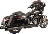 El Dorado Dual Exhaust System - Black - Black Thruster 2017 - 2022