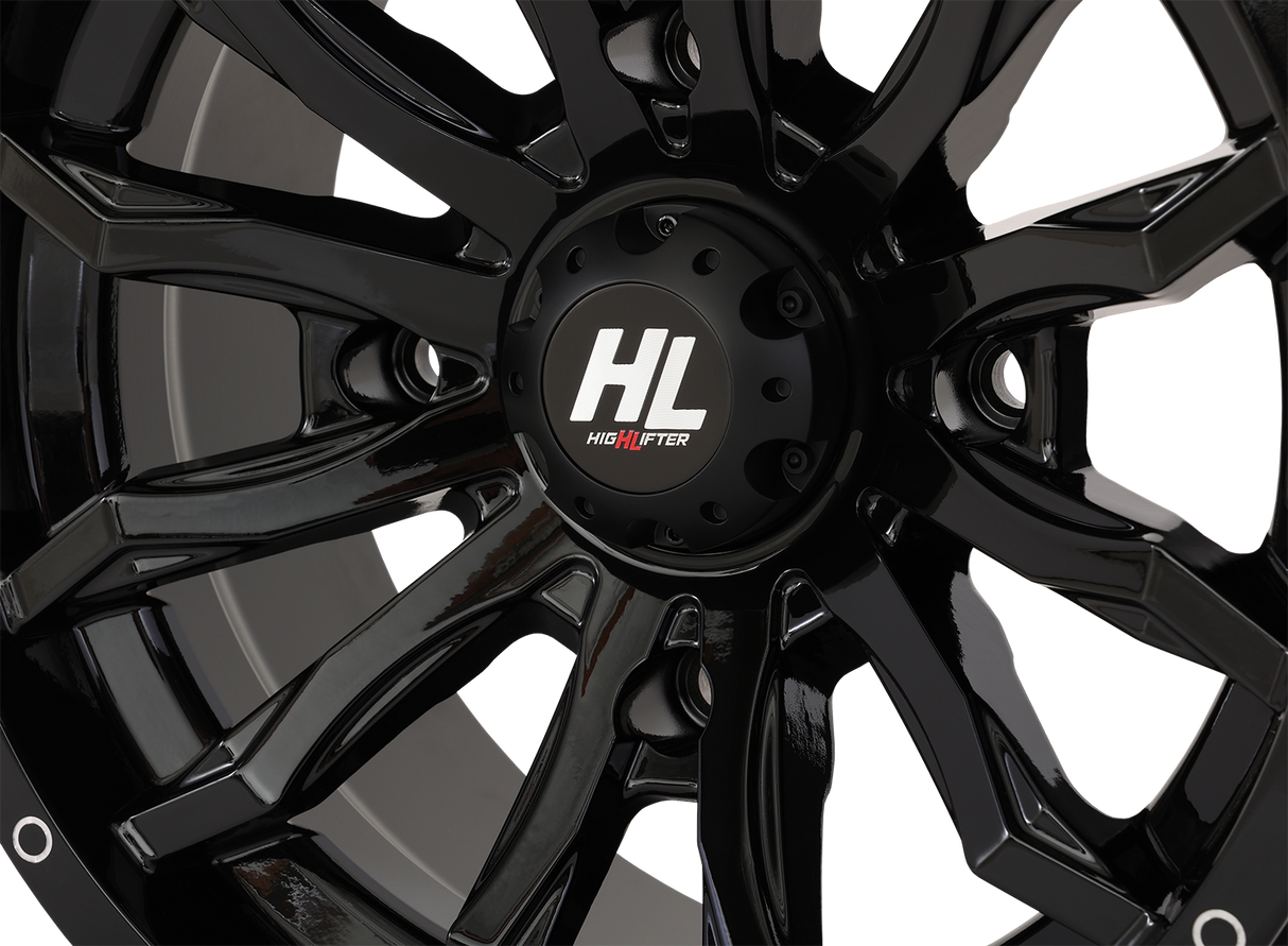 Wheel - HL21 - Front/Rear - Gloss Black - 14x7 - 4/137 - 4+3 (+10 mm) 1992 - 2024