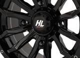 Wheel - HL21 - Front/Rear - Gloss Black - 14x7 - 4/137 - 4+3 (+10 mm) 1992 - 2024