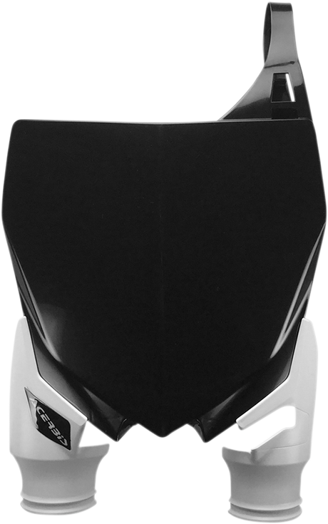 Raptor Number Plate - Black/White 2010 - 2020