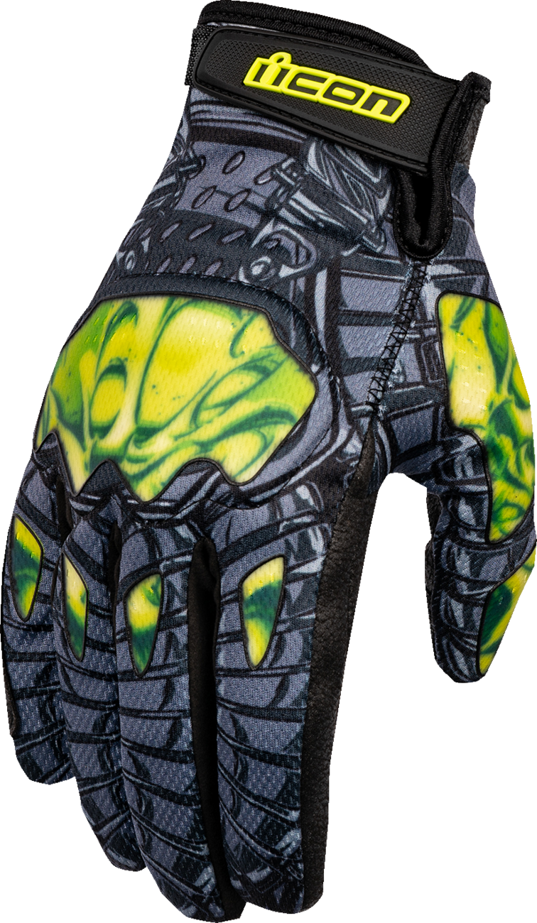 Hooligan Outbreak™ Gloves - Green - Medium