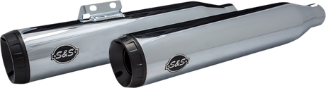 Grand National Slip-On Mufflers - Chrome 2018 - 2022