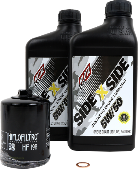 Oil Change Kit - Polaris - 5W/50 2013 - 2024