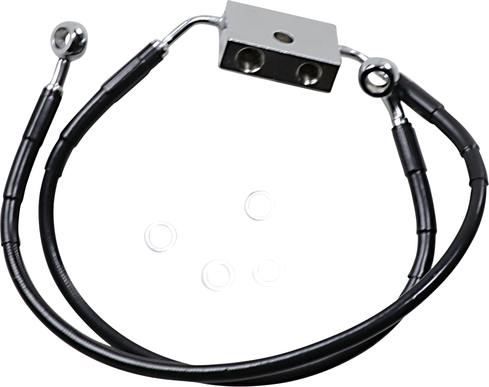 Brake Line - Front (Lower/Upper) - Black 2014 - 2022